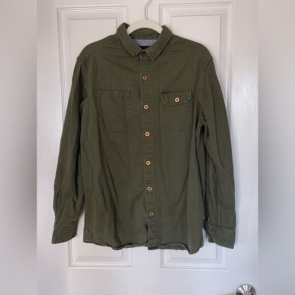 Globe Army Green 100% cotton Size:m - Picture 1 of 5